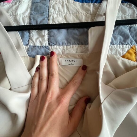 Aritzia 90s Slit Midi Dress (Babaton) Size 8 - Picture 2 of 4